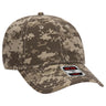 OTTO CAP Camouflage 6 Panel Low Profile Baseball Cap OTTO 78-353