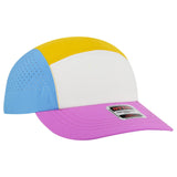 OTTO CAP 5 Panel Running Hat w/ Elastic Soft Visor OTTO 133-1