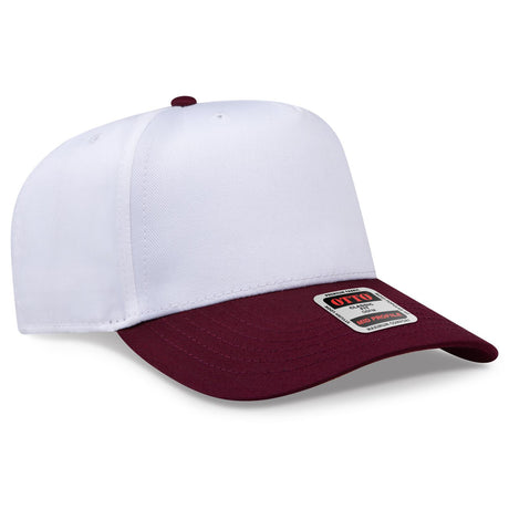 OTTO CAP 5 Panel Mid Profile Baseball Cap OTTO 31-069