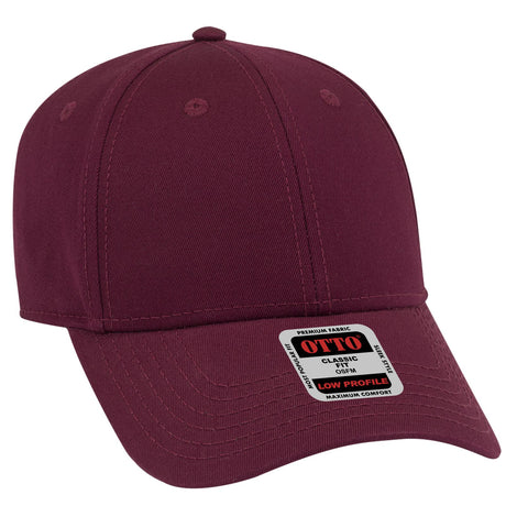 OTTO CAP 6 Panel Low Profile Baseball Cap OTTO 19-1203
