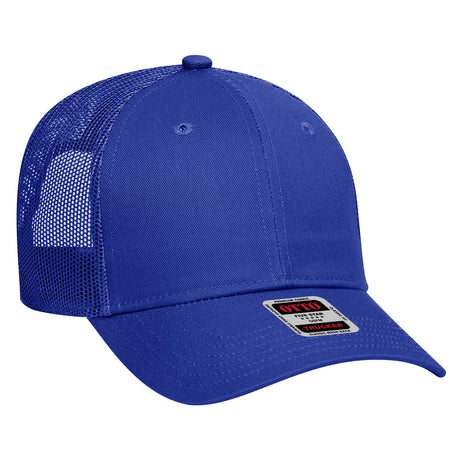 OTTO CAP 6 Panel Low Profile Mesh Back Trucker Hat OTTO 83-473