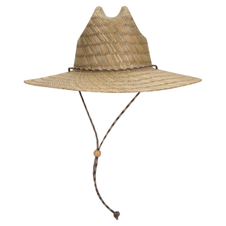 OTTO CAP Straw Lifeguard Hat w/ Adjustable Cord OTTO 170-1325