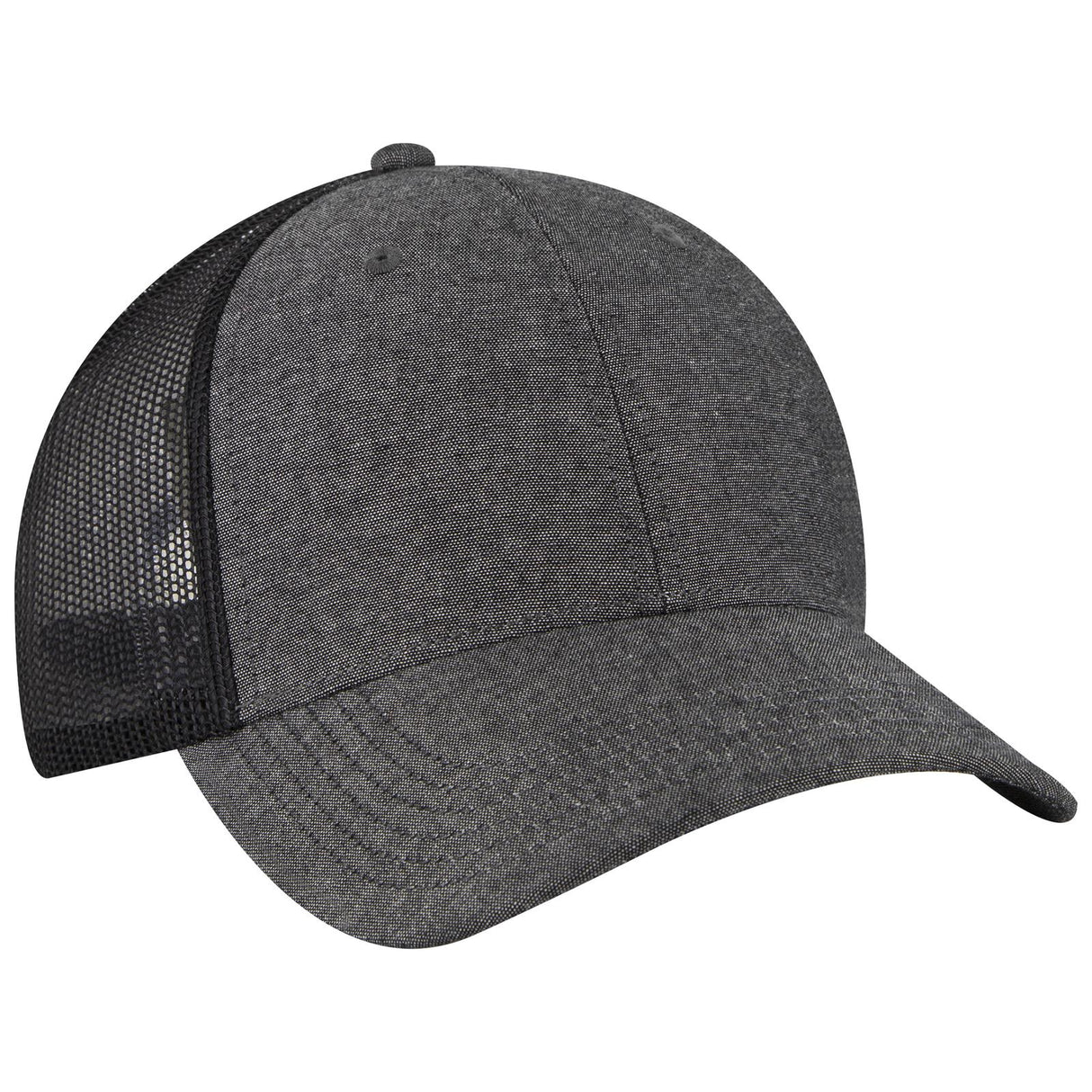 OTTO CAP 6 Panel Low Profile Mesh Back Trucker Hat OTTO 83-473
