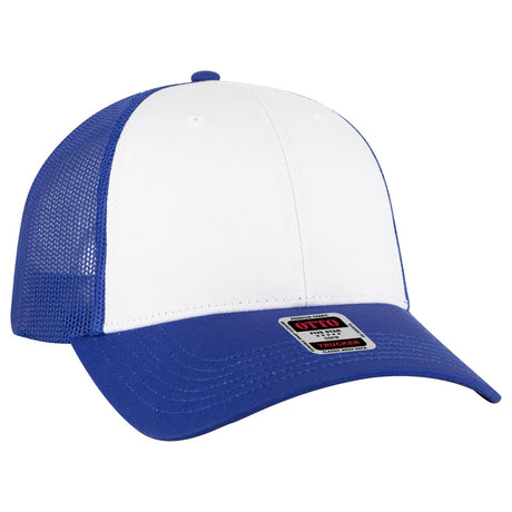 OTTO CAP 6 Panel Low Profile Mesh Back Trucker Hat OTTO 83-473