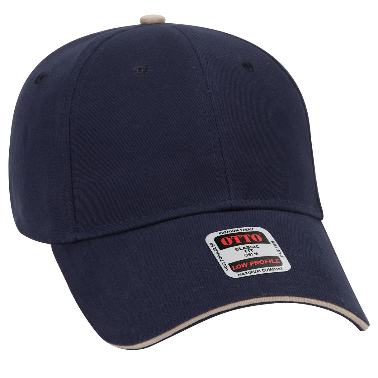 OTTO CAP 6 Panel Low Profile Baseball Cap OTTO 23-430