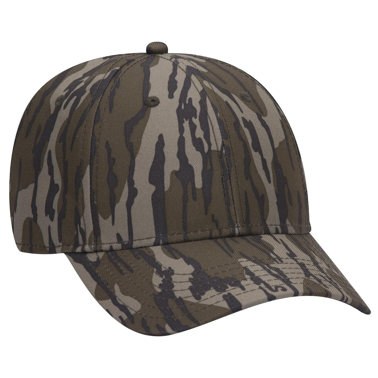 OTTO CAP Mossy Oak Camouflage 6 Panel Low Profile Baseball Cap OTTO 171-1295