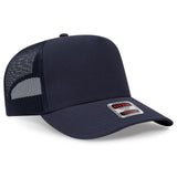OTTO CAP 5 Panel Mid Profile Mesh Back Trucker Hat OTTO 32-285