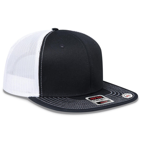 OTTO CAP "OTTO SNAP" 6 Panel Pro Style Mesh Back Trucker Snapback Hat OTTO 141-1070