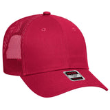 OTTO CAP 6 Panel Low Profile Mesh Back Trucker Hat OTTO 83-473