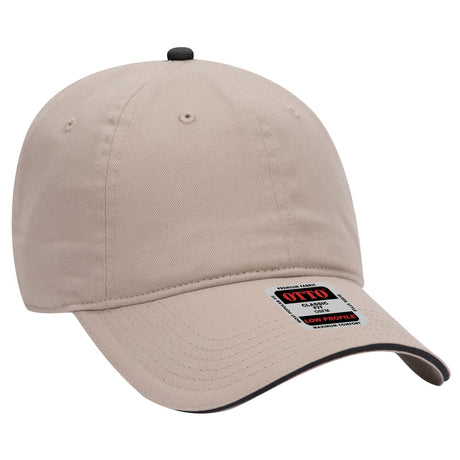OTTO CAP 6 Panel Low Profile Baseball Cap OTTO 22-688