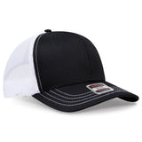 OTTO CAP 6 Panel Mid Profile Mesh Back Trucker Hat OTTO 112-1