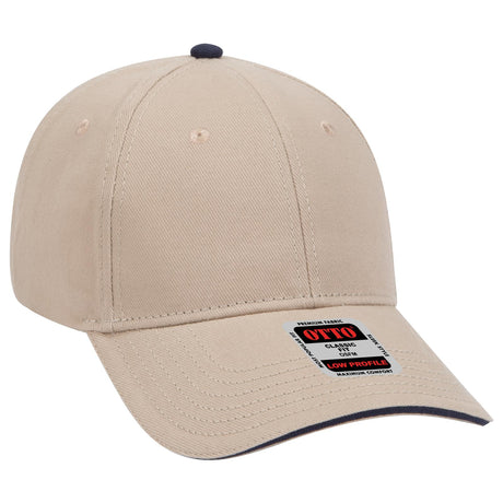OTTO CAP 6 Panel Low Profile Baseball Cap OTTO 23-255