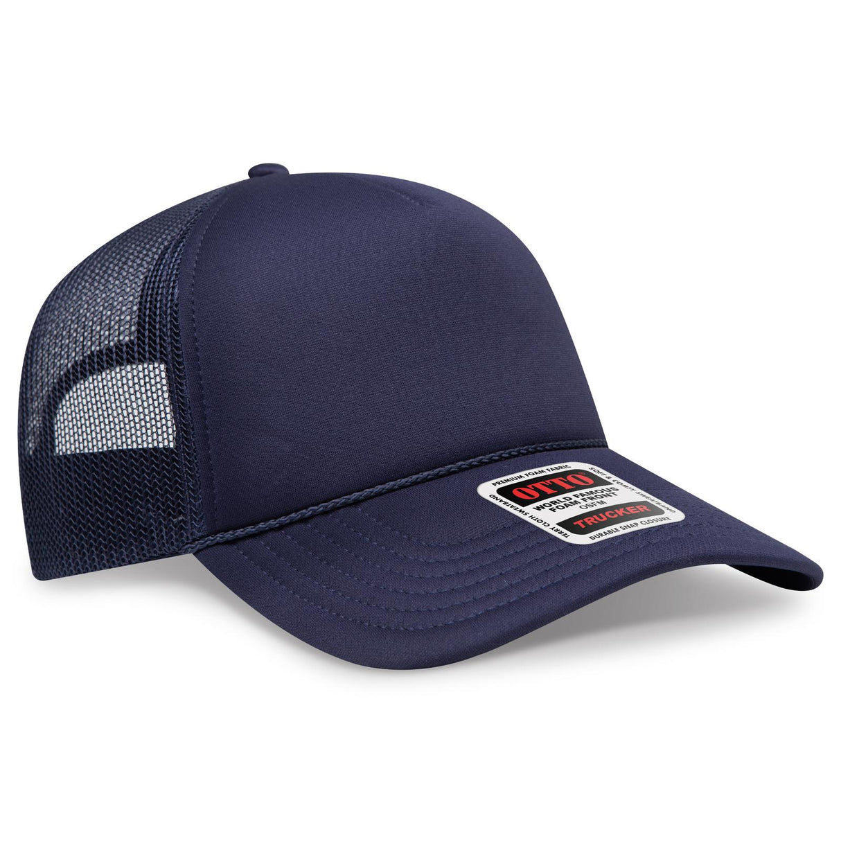 OTTO CAP 5 Panel Low Profile Mesh Back Trucker Hat OTTO 39102-1