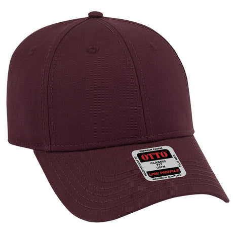 OTTO CAP 6 Panel Low Profile Baseball Cap OTTO 19-1203