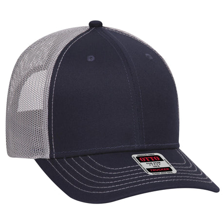 OTTO CAP 6 Panel Low Profile Mesh Back Trucker Hat OTTO 83-1239