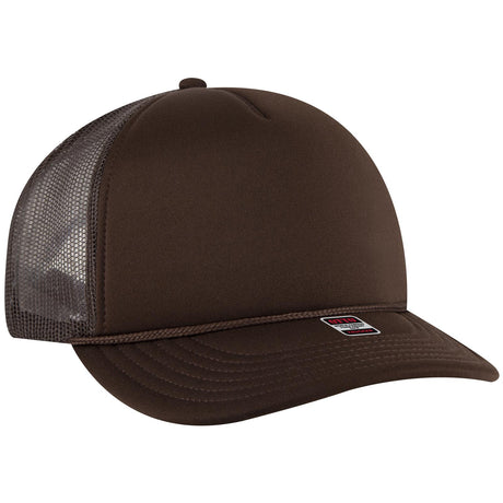OTTO CAP 5 Panel Pro Style Mesh Back Trucker Hat OTTO 39950-2