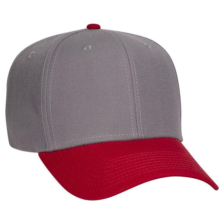 OTTO CAP 6 Panel Mid Profile Baseball Cap OTTO 27-211