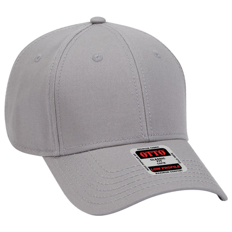OTTO CAP 6 Panel Low Profile Baseball Cap OTTO 19-768
