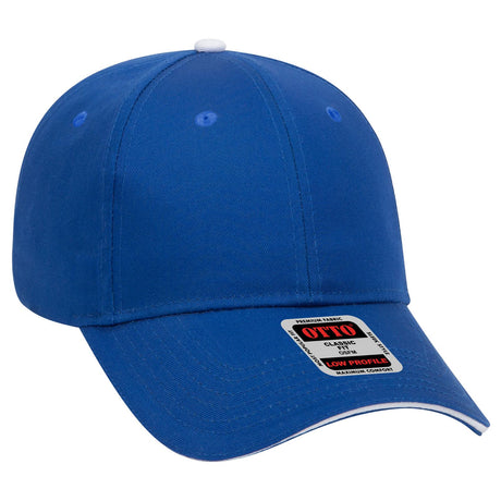 OTTO CAP 6 Panel Low Profile Baseball Cap OTTO 23-434