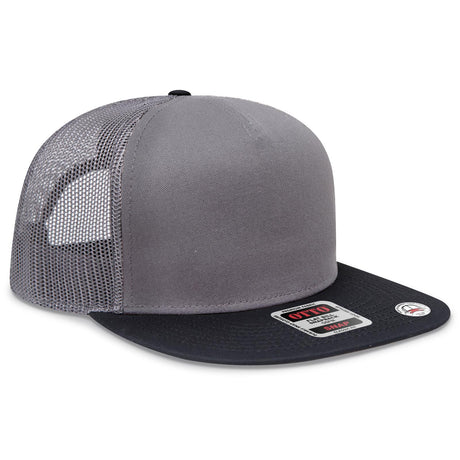 OTTO CAP "OTTO SNAP" 5 Panel Pro Style Mesh Back Trucker Snapback Hat OTTO 154-1124