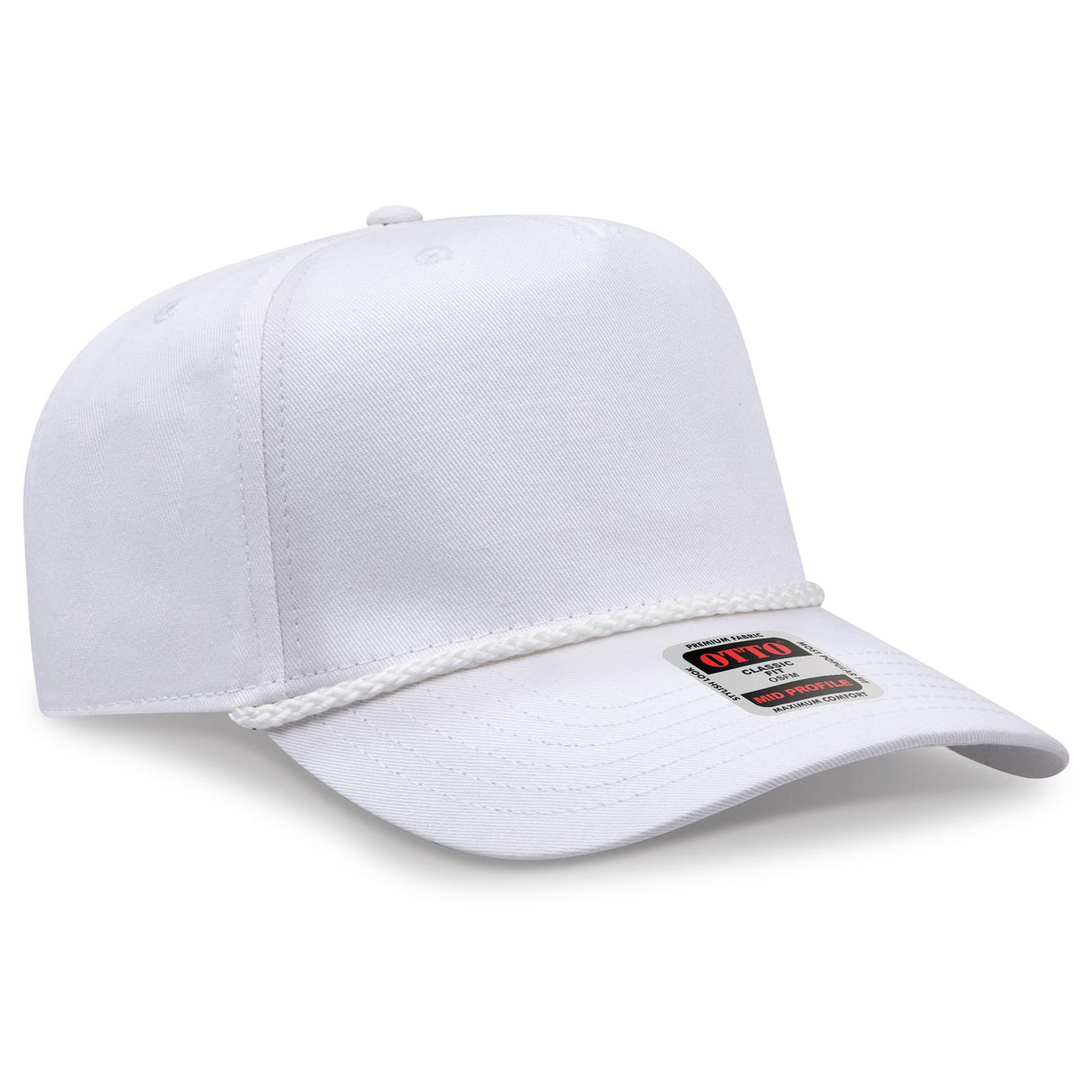 OTTO CAP 5 Panel Mid Profile Baseball Cap OTTO 31-2