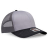 OTTO CAP 6 Panel Mid Profile Mesh Back Trucker Hat OTTO 112-1