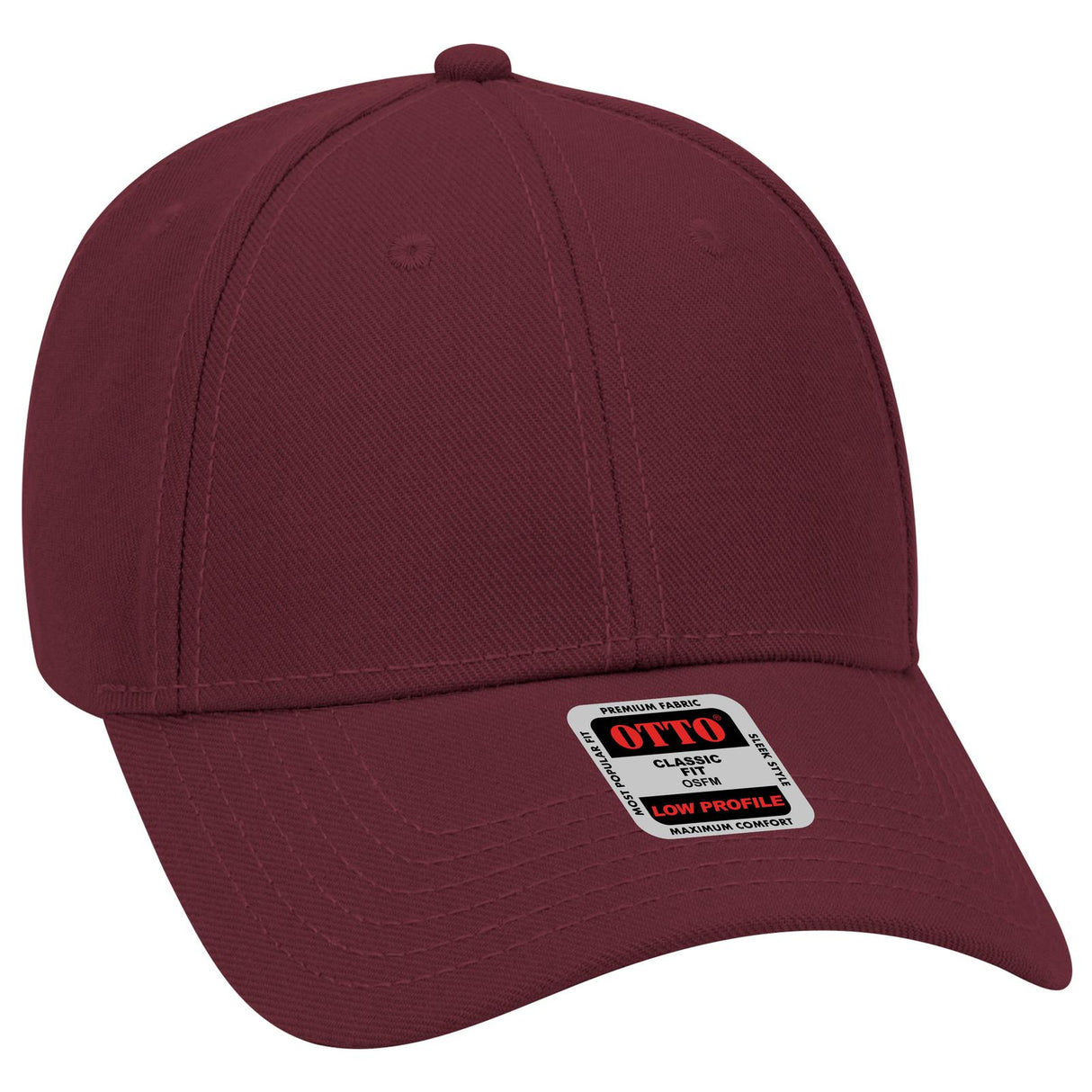 OTTO CAP 6 Panel Low Profile Baseball Cap OTTO 19-304