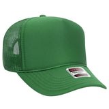 OTTO CAP 5 Panel Mid Profile Mesh Back Trucker Hat OTTO 32-467