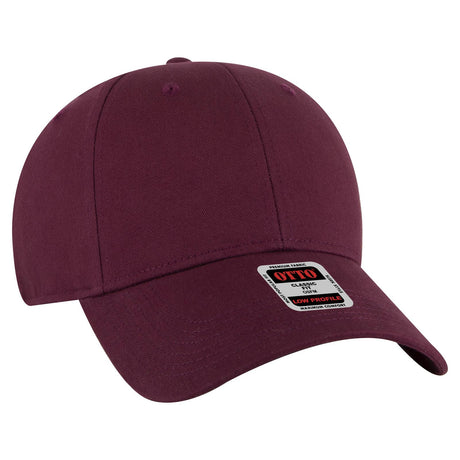 OTTO CAP 6 Panel Low Profile Baseball Cap OTTO 19-503