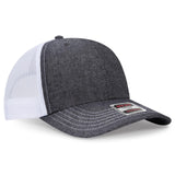 OTTO CAP 6 Panel Mid Profile Mesh Back Trucker Hat OTTO 112-1