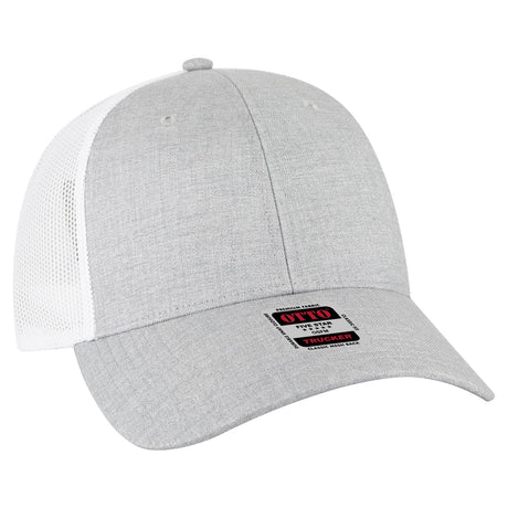 OTTO CAP 6 Panel Low Profile Mesh Back Trucker Hat OTTO 83-473
