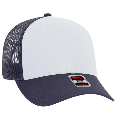 OTTO CAP 6 Panel Low Profile Mesh Back Trucker Hat OTTO 83-473