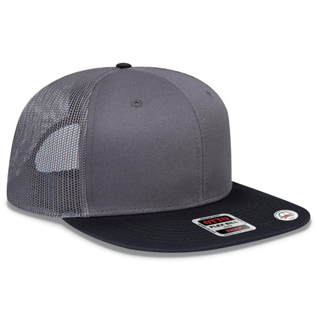 OTTO CAP "OTTO SNAP" 6 Panel Pro Style Mesh Back Trucker Snapback Hat OTTO 141-1070