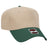 OTTO CAP 5 Panel Mid Profile Baseball Cap OTTO 31-069 Otto Cap 1732 - Dk.Grn/Kha OSFM - Adult