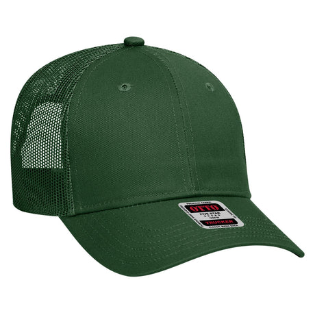 OTTO CAP 6 Panel Low Profile Mesh Back Trucker Hat OTTO 83-473