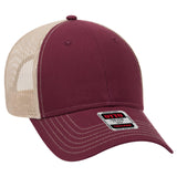 OTTO CAP 6 Panel Low Profile Mesh Back Trucker Hat OTTO 83-1239