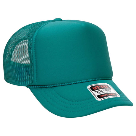 OTTO CAP 5 Panel High Crown Mesh Back Trucker Hat OTTO 39-165