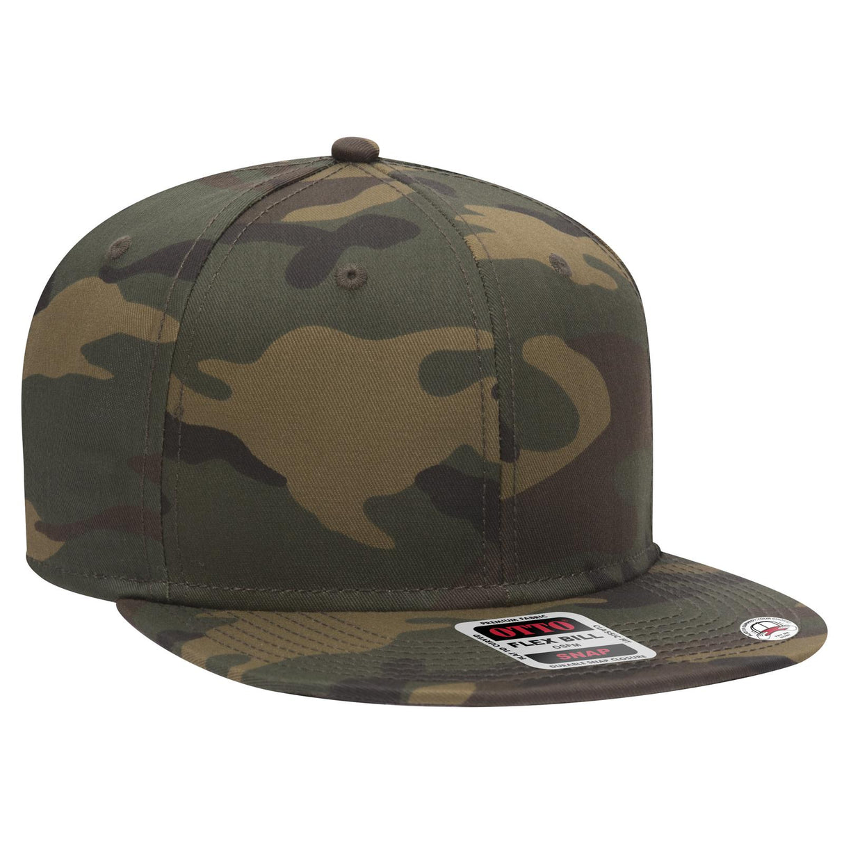 OTTO CAP “OTTO SNAP” 6 Panel Pro Style Snapback Hat OTTO 125-1038
