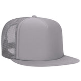 OTTO CAP "OTTO SNAP" 5 Panel High Crown Mesh Back Trucker Snapback Hat OTTO 132-1037