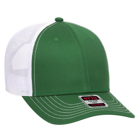 OTTO CAP 6 Panel Low Profile Mesh Back Trucker Hat OTTO 83-1239
