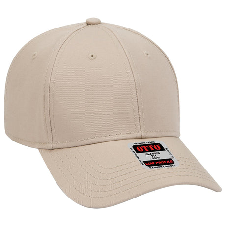 OTTO CAP 6 Panel Low Profile Baseball Cap OTTO 19-768