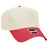 OTTO CAP 5 Panel Mid Profile Baseball Cap OTTO 31-069 Otto Cap 0231 - Red/Natl OSFM - Adult