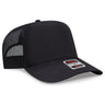 OTTO CAP 5 Panel Mid Profile Mesh Back Trucker Hat OTTO 32-1
