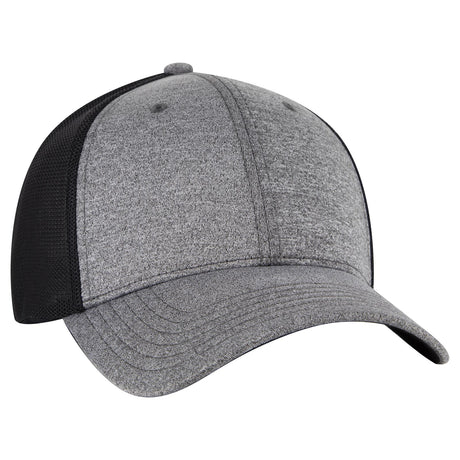 OTTO CAP "OTTO FLEX" Fitted 6 Panel Low Profile Mesh Back Trucker Hat OTTO 135-1230