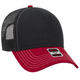 OTTO CAP 6 Panel Low Profile Mesh Back Trucker Hat OTTO 83-1239