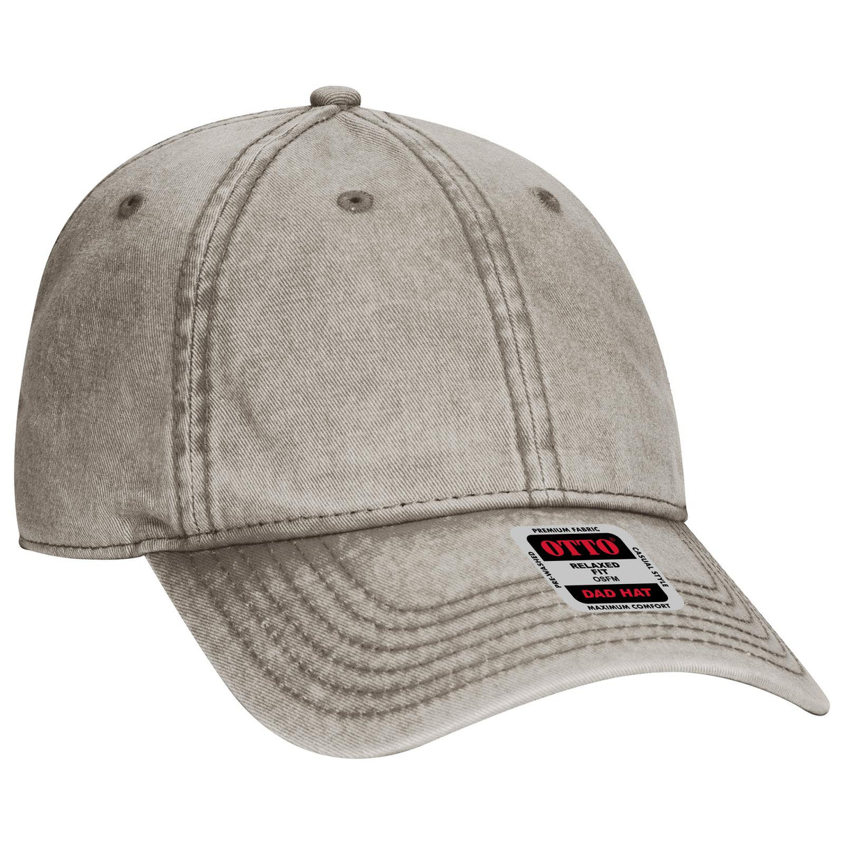 OTTO CAP 6 Panel Low Profile Dad Hat OTTO 18-1248