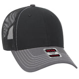 OTTO CAP 6 Panel Low Profile Mesh Back Trucker Hat OTTO 83-1239