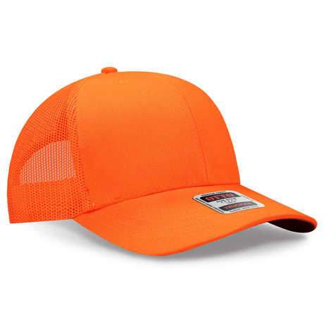 OTTO CAP 6 Panel Mid Profile Mesh Back Trucker Hat OTTO 30-287
