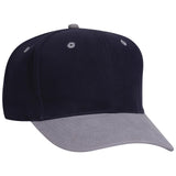 OTTO CAP 6 Panel Mid Profile Baseball Cap OTTO 27-008