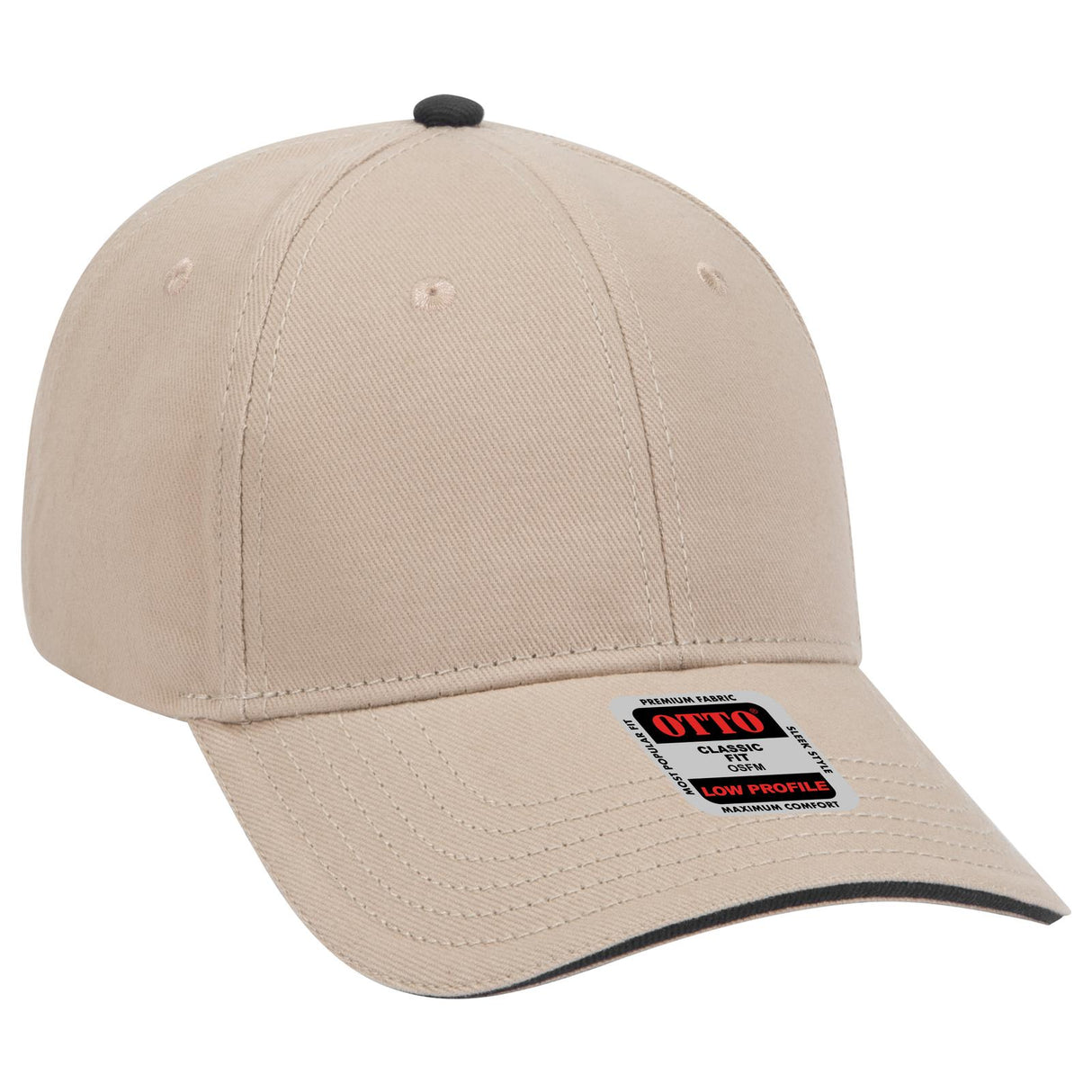 OTTO CAP 6 Panel Low Profile Baseball Cap OTTO 23-255